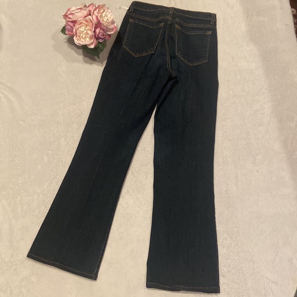 NYDJ TUMMY TUCK JEANS Premium Denim Size 6 Blue Jeans Made In USA - Picture 10 of 11